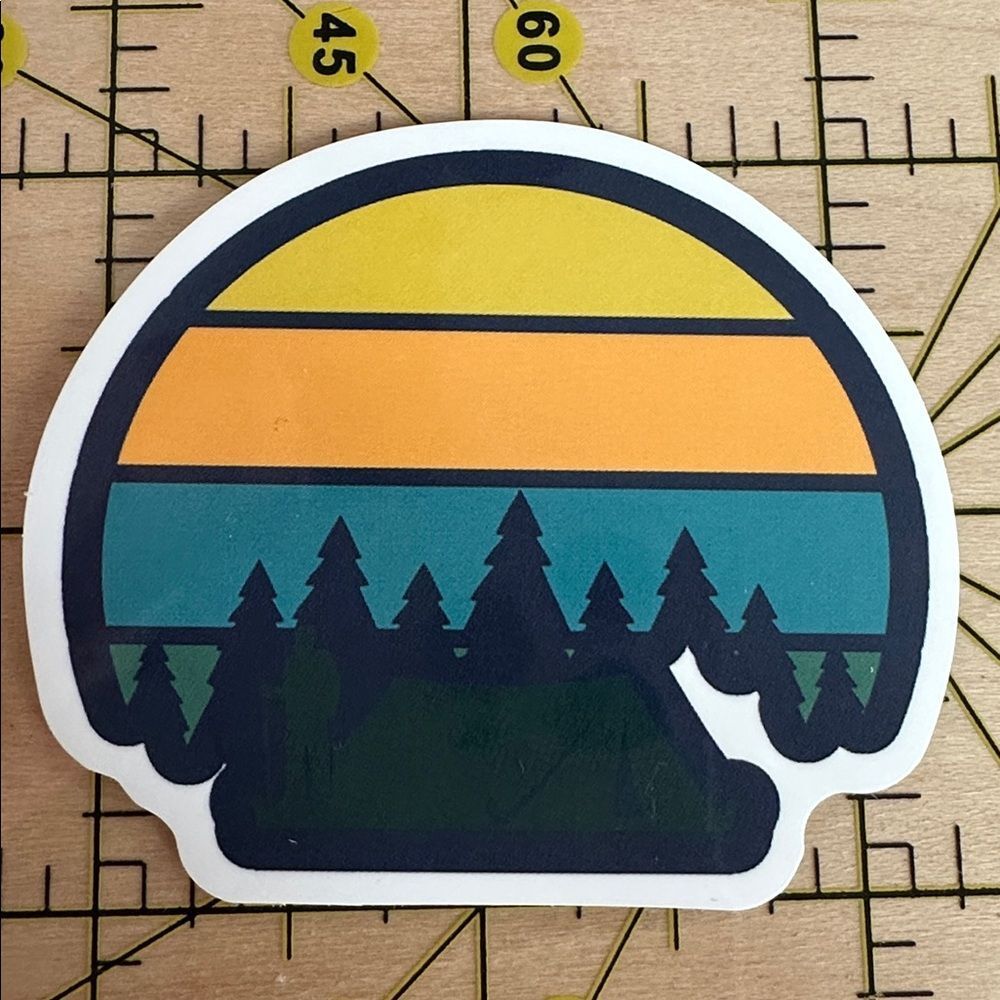 💜13/$13 +Bundle Sticker Sale | Travel Sunshine Go Outside Waterproof Sticker